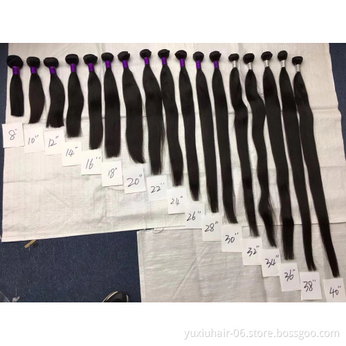 Free sample Brazilian Remy Hair Bundles Natural Color Cuticle Aligned 100%Human Hair Extensions For Black Women
